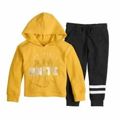 Disney/Jumping Beans Toddler Girl Disney Princesses "All Girls Unite" Graphic Hoodie & Jogger Pants Set By Jumping Beans®