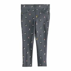 Disney/Jumping Beans Toddler Girl Disney Mickey Mouse & Minnie Mouse Print Pull-On Jeggings By Jumping Beans®