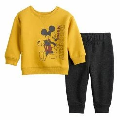 Disney/Jumping Beans Baby Disney Mickey Mouse Fleece Sweatshirt & Jogger Pants Set By Jumping Beans®