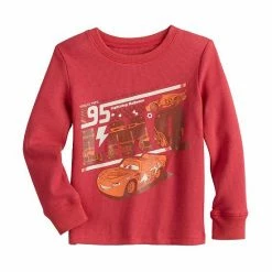 Disney/Jumping Beans Toddler Boy Disney / Pixar Cars Lightning McQueen Thermal Long Sleeve Graphic Tee By Jumping Beans®