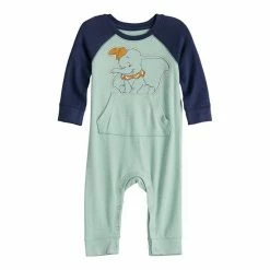 Disney/Jumping Beans Disney's Dumbo Baby Boy Raglan Jumpsuit By Jumping Beans®