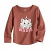 Disney/Jumping Beans Toddler Girl Disney The Aristocats Marie Long Sleeve Shirttail Graphic Tee By Jumping Beans®