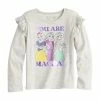 Disney/Jumping Beans Girls 4-12 Disney Princesses "You Are Magical" Ruffle Shoulder Long Sleeve Graphic Tee By Jumping Beans® -Disney/Jumping Beans shop unnamed file 189