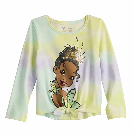 Disney/Jumping Beans Disney's Tiana Girls 4-12 Tie-Front Tee by Jumping Beans® Disney/Jumping Beans Disney's Tiana Girls 4-12 Tie-Front Tee By Jumping Beans® -Disney/Jumping Beans shop unnamed file 195