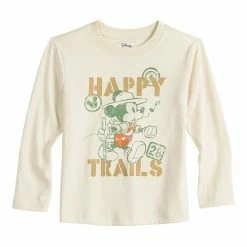 Disney/Jumping Beans Toddler Boy Disney Mickey Mouse "Happy Trails" Long Sleeve Graphic Tee By Jumping Beans®