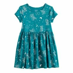 Disney/Jumping Beans Toddler Girl Disney Minnie Mouse Celestial Print Core Knit Dress By Jumping Beans®