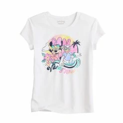 Disney/Jumping Beans Toddler Girl Disney Minnie Mouse & Daisy Duck "Vacay Vibes" Core Graphic Tee By Jumping Beans®