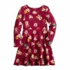 Disney/Jumping Beans Girls 4-12 Disney Mickey Mouse & Minnie Mouse Long Sleeve Skater Dress By Jumping Beans®