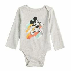 Disney/Jumping Beans Baby Girl Disney Mickey Mouse Lapped Shoulder Bodysuit By Jumping Beans®