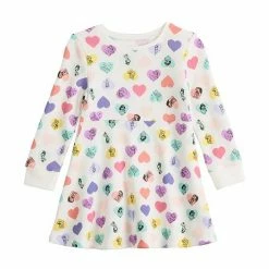 Disney/Jumping Beans Toddler Girl Disney Princesses Print Fleece Skater Dress By Jumping Beans®