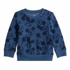 Disney/Jumping Beans Toddler Disney Mickey Mouse Adaptive Easy Dressing, Sensory Friendly, & Abdominal Access Sweatshirt By Jumping Beans®