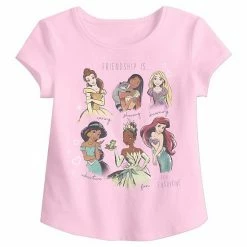 Disney/Jumping Beans Toddler Girl Disney Princesses "Friendship Is For Everyone" Graphic Tee By Jumping Beans®