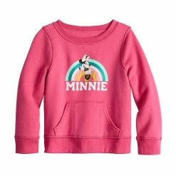 Disney/Jumping Beans Disney's Minnie Mouse Toddler Girl Physical Adaptive Kangaroo Pocket Fleece By Jumping Beans®