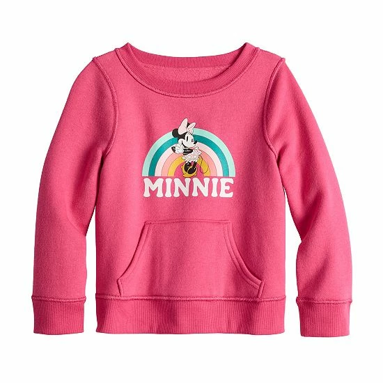 Disney/Jumping Beans Disney's Minnie Mouse Toddler Girl Physical Adaptive Kangaroo Pocket Fleece By Jumping Beans® 3 Disney/Jumping Beans Disney's Minnie Mouse Toddler Girl Physical Adaptive Kangaroo Pocket Fleece By Jumping Beans®