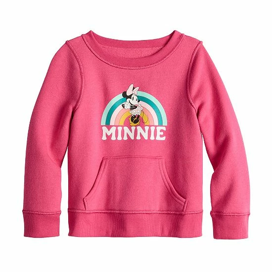 Disney/Jumping Beans Disney's Minnie Mouse Girls 4-12 Physical Adaptive Kangaroo Pocket Fleece By Jumping Beans® 3 Disney/Jumping Beans Disney's Minnie Mouse Girls 4-12 Physical Adaptive Kangaroo Pocket Fleece By Jumping Beans®