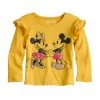 Disney/Jumping Beans Toddler Girl Disney Mickey Mouse & Minnie Mouse Ruffle Shoulder Long Sleeve Graphic Tee By Jumping Beans® -Disney/Jumping Beans shop unnamed file 38