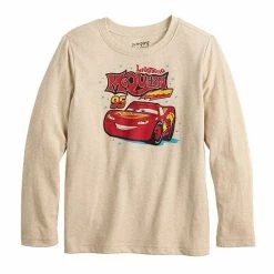 Disney/Jumping Beans Disney / Pixar Cars Boys Toddler Boy Lightning McQueen Adaptive Double Layer Tee By Jumping Beans®