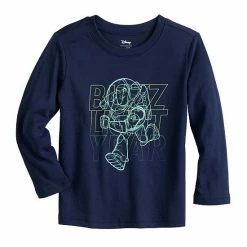 Disney/Jumping Beans Boys 4-12 Disney / Pixar Lightyear Adaptive Long Sleeve Neon Graphic Tee By Jumping Beans®