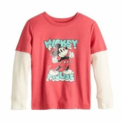 Disney/Jumping Beans Toddler Boy Disney Mickey Mouse Adaptive Graphic Skater Tee By Jumping Beans®