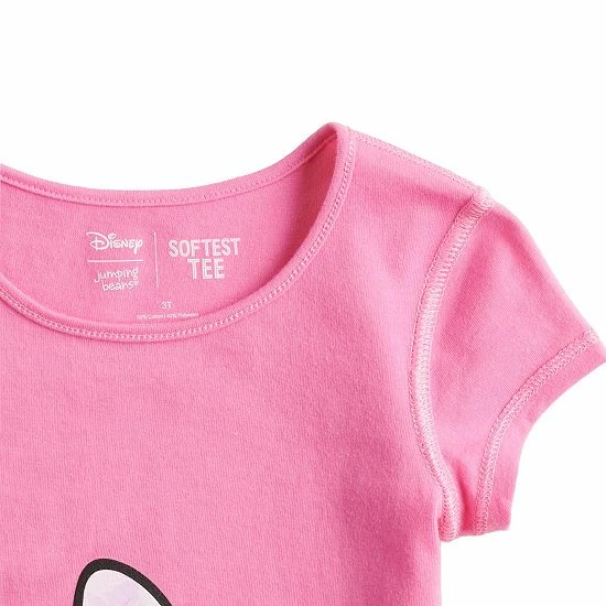 Disney/Jumping Beans Disney's Minnie Mouse Girls 4-12 Sensory Adaptive Tee By Jumping Beans® 4 Disney/Jumping Beans Disney's Minnie Mouse Girls 4-12 Sensory Adaptive Tee By Jumping Beans® - Image 2