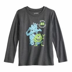 Disney/Jumping Beans Toddler Boy Disney / Pixar Monsters Inc. Adaptive Easy Dressing & Abdominal Access Graphic Tee By Jumping Beans®
