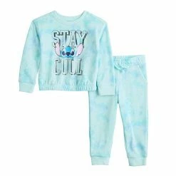 Disney/Jumping Beans Disney's Stitch & Lilo Girls 4-12 Top & Jogger Set By Jumping Beans®