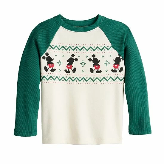 Disney/Jumping Beans Disney's Mickey Mouse Toddler Boy Raglan Graphic Tee By Jumping Beans® 3 Disney/Jumping Beans Disney's Mickey Mouse Toddler Boy Raglan Graphic Tee By Jumping Beans®