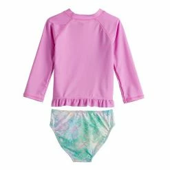 Disney/Jumping Beans Disney's The Little Mermaid Adaptive Toddler Girl Rash Guard Swim Set By Jumping Beans -Disney/Jumping Beans shop unnamed file 495