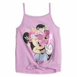 Disney/Jumping Beans Toddler Girl Disney Minnie Mouse Adaptive Sensory Friendly & Abdominal Access Tie Front Tank Top By Jumping Beans®