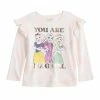 Disney/Jumping Beans Girls 4-12 Disney Princesses Adaptive Easy Dressing & Abdominal Access Ruffle Shoulder Graphic Tee By Jumping Beans® -Disney/Jumping Beans shop unnamed file 572