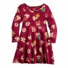 Disney/Jumping Beans Disney's Mickey & Minnie Mouse Girls 4-12 Adaptive Sensory Friendly Long Sleeve Skater Dress By Jumping Beans®