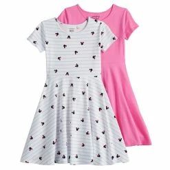 Disney/Jumping Beans Toddler Girl Disney Minnie Mouse Two-Pack Skater Dress Set By Jumping Beans®
