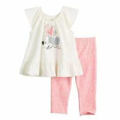 Disney/Jumping Beans Disney's Minnie Mouse Baby Girl Top & Pants Set By Jumping Beans®