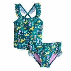 Disney/Jumping Beans Toddler Girl Disney The Lion King Printed Flutter Strap Tankini By Jumping Beans®