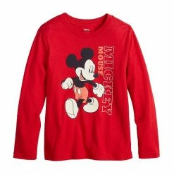 Disney/Jumping Beans Boys 4-12 Disney Mickey Mouse Long Sleeve Graphic Tee By Jumping Beans®