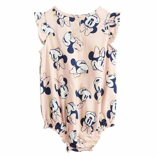 Disney/Jumping Beans Disney's Minnie Mouse Baby Girl Ruffled Bubble Bodysuit By Jumping Beans® 4 Disney/Jumping Beans Disney's Minnie Mouse Baby Girl Ruffled Bubble Bodysuit By Jumping Beans® - Image 2