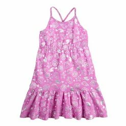 Disney/Jumping Beans Disney's The Little Mermaid Ariel Girls 4-12 Shell Tiered Dress By Jumping Beans®