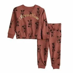 Disney/Jumping Beans Disney's Minnie Mouse Girls 4-12 Top & Jogger Set By Jumping Beans®