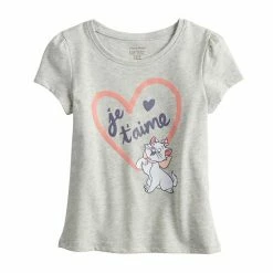 Disney/Jumping Beans Disney's Aristocats Marie Toddler Girl Shirred Sleeve Tee By Jumping Beans®