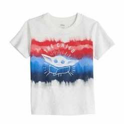 Disney/Jumping Beans Toddler Boy Jumping Beans® The Mandalorian "The Force Is Strong" Americana The Child Two-Sided Graphic Tee