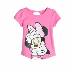 Disney/Jumping Beans Toddler Girl Disney Minnie Mouse Cutout Back Graphic Tee By Jumping Beans®