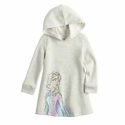 Disney/Jumping Beans Disney's Frozen Elsa Toddler Girl Hooded Fleece Dress By Jumping Beans®