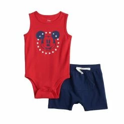 Disney/Jumping Beans Disney's Mickey Mouse Baby Bodysuit & Shorts Set By Jumping Beans®