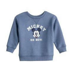 Disney/Jumping Beans Baby Boy Disney Mickey Mouse "Oh Boy!" Graphic Sweatshirt By Jumping Beans®