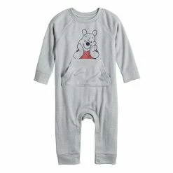 Disney/Jumping Beans Disney's Winnie The Pooh Baby Raglan Jumpsuit By Jumping Beans®