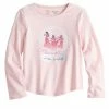 Disney/Jumping Beans Disney Princesses Girls 4-12 Shirttail Tee By Jumping Beans® Snowglobe Pink -Disney/Jumping Beans shop unnamed file 77