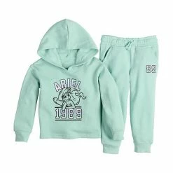 Disney/Jumping Beans Disney's Ariel Girls 4-12 Hoodie & Jogger Set By Jumping Beans®